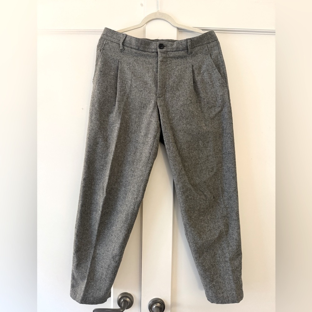 Zara men’s wool pants size 32 gray